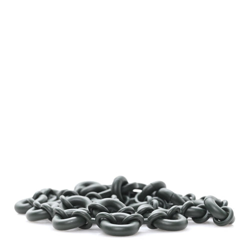 Brass Monochrome Donut Chain Shoulder Strap Olive Green