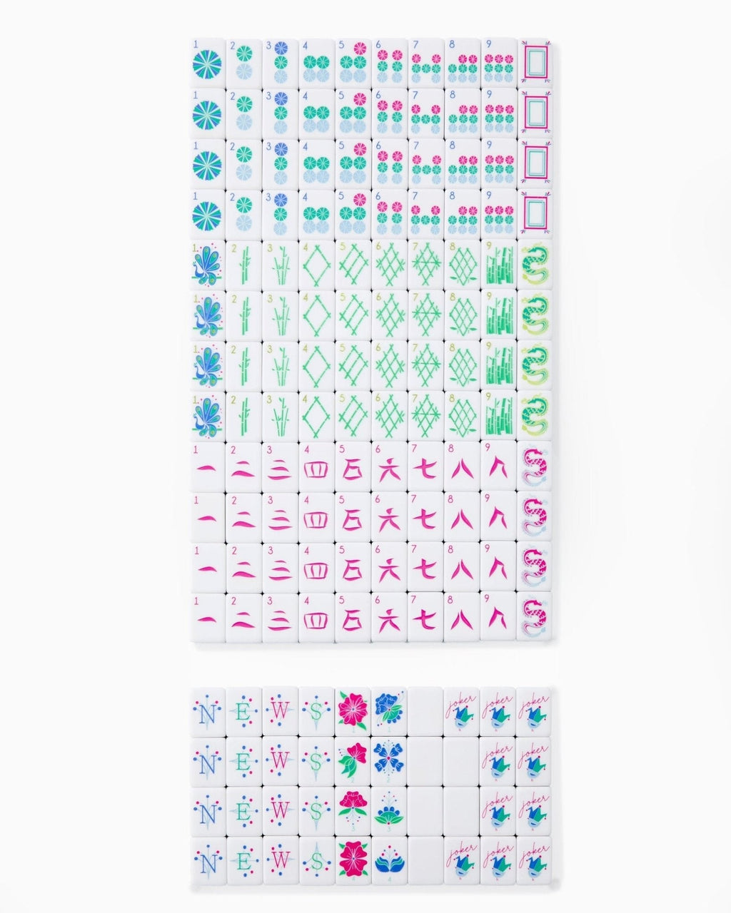 [Oh My Mahjong] Birdie Mahjong Tiles