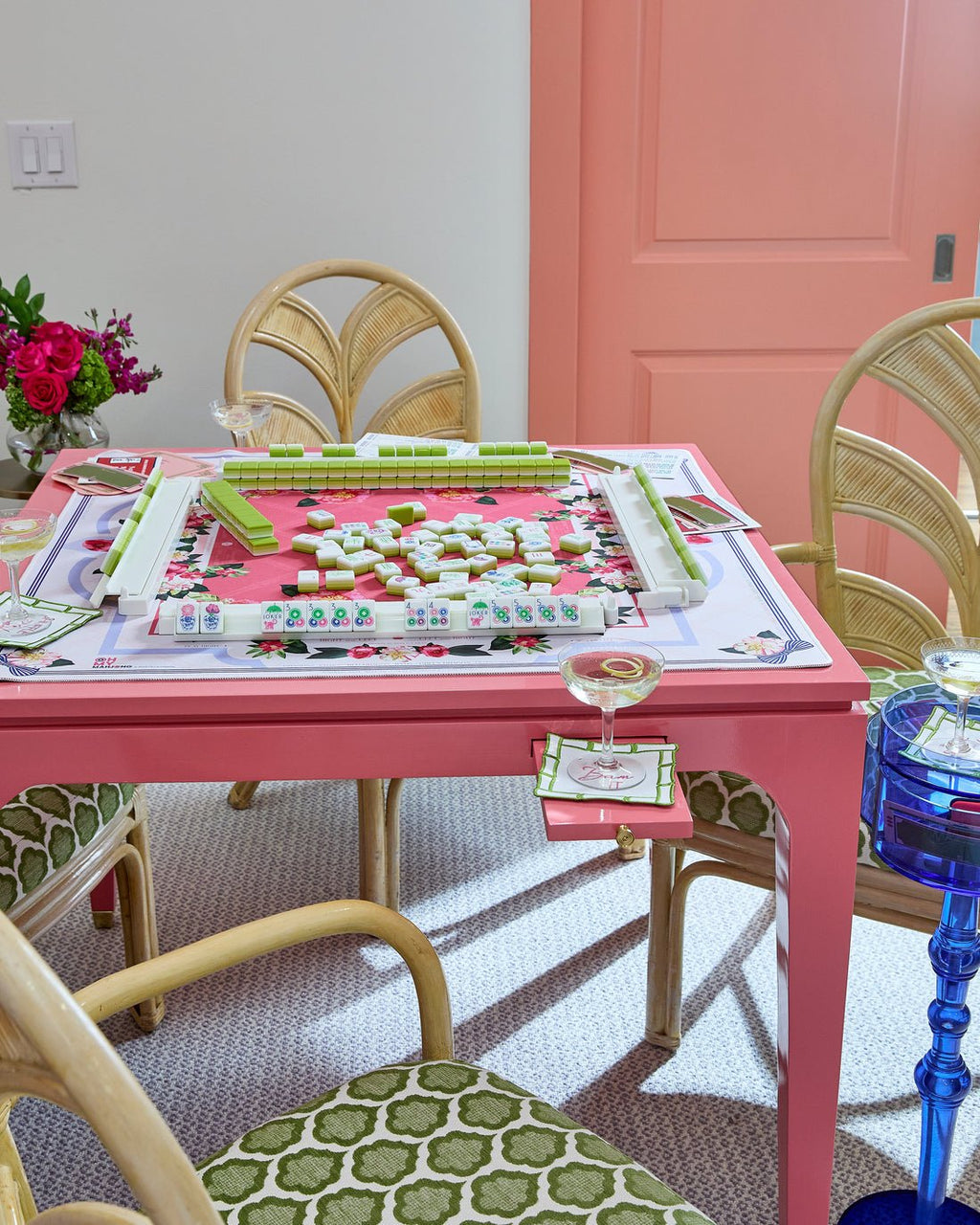 [Oh My Mahjong] Camellia Mahjong Mat