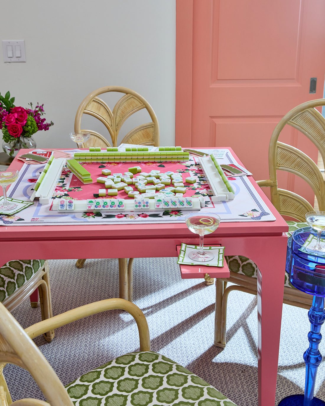 [Oh My Mahjong] Camellia Mahjong Mat