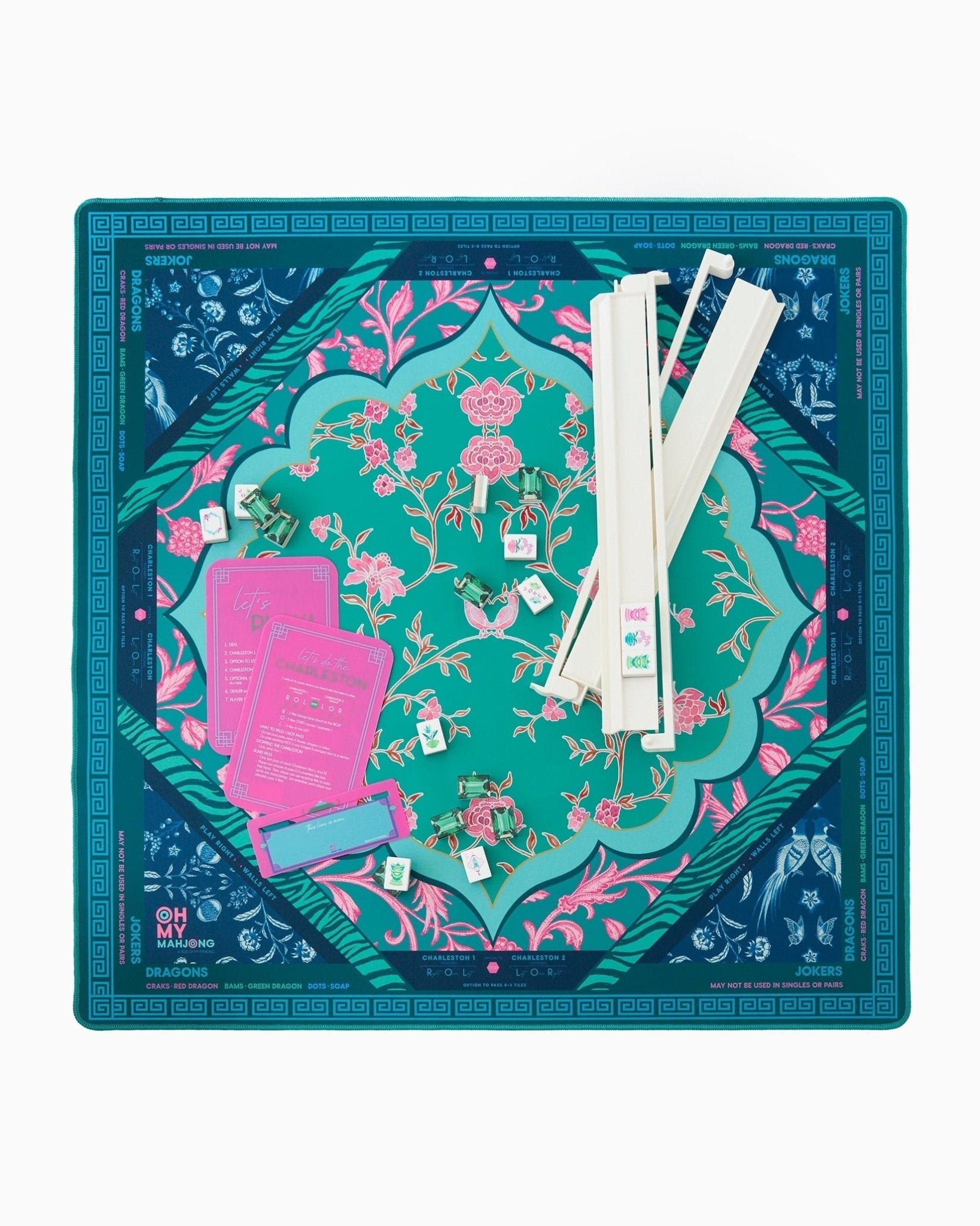 [Oh My Mahjong]  Esme Mahjong Mat in Tube