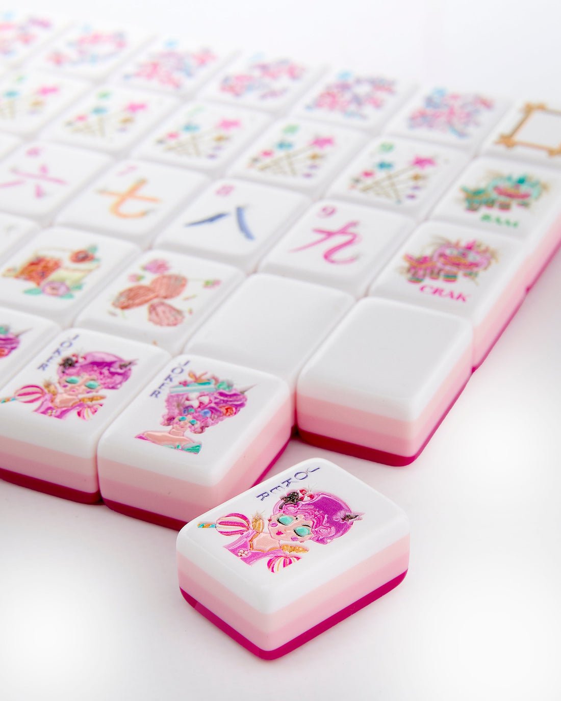 [Oh My Mahjong]  Glitterville Mahjong Tiles