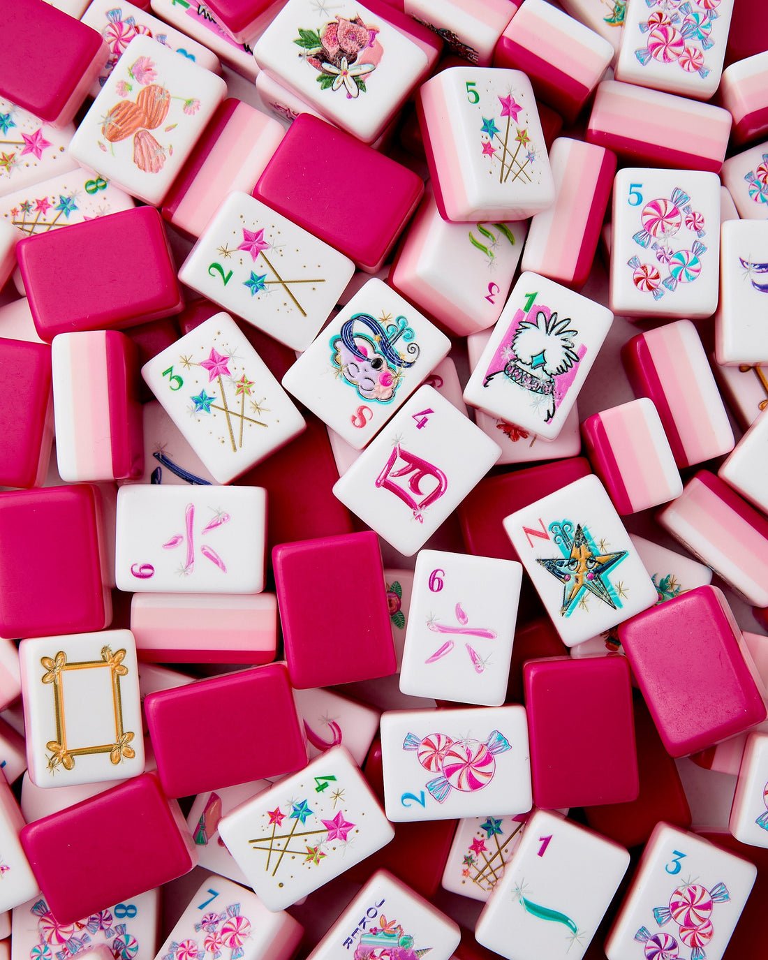 [Oh My Mahjong]  Glitterville Mahjong Tiles