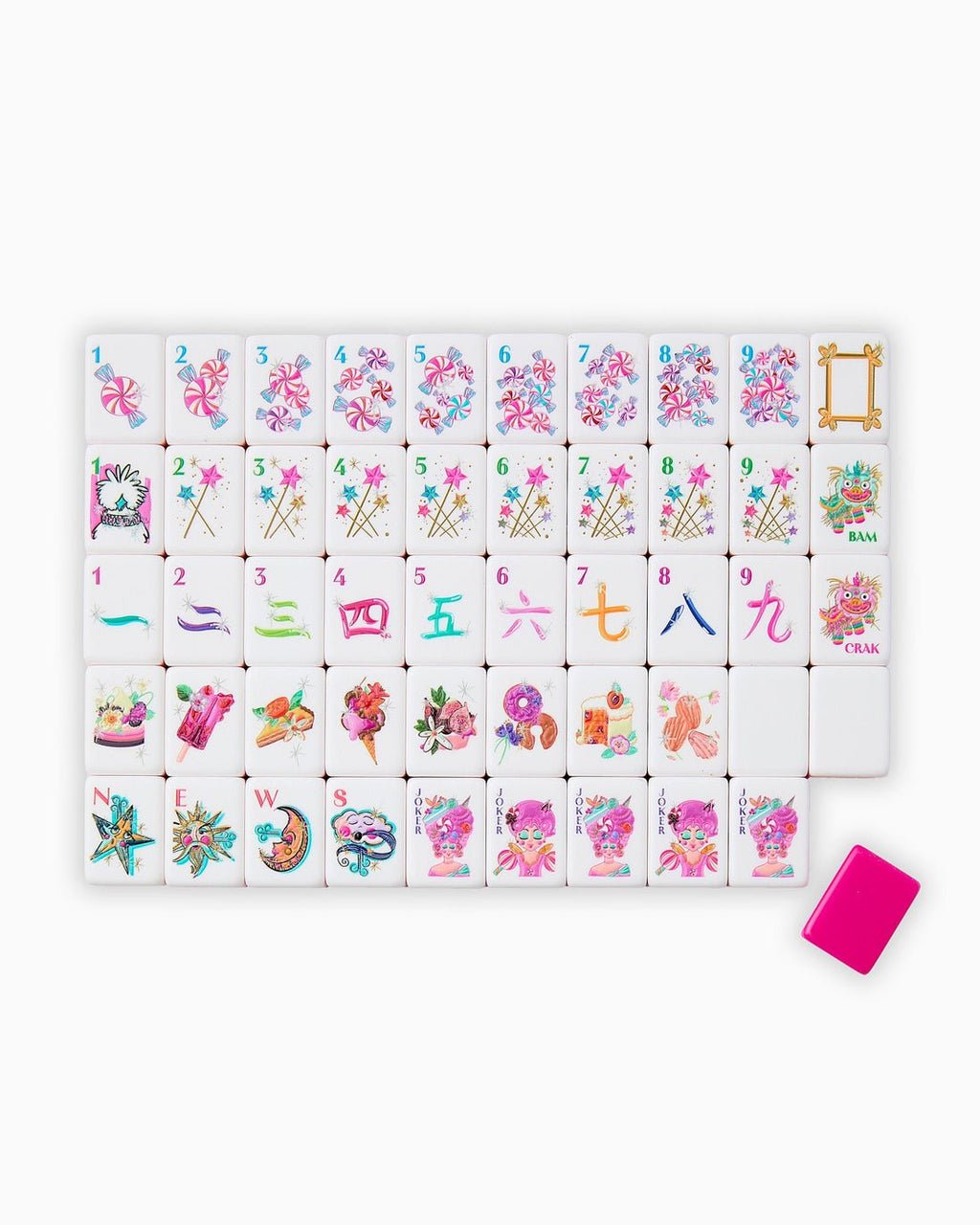 [Oh My Mahjong]  Glitterville Mahjong Tiles