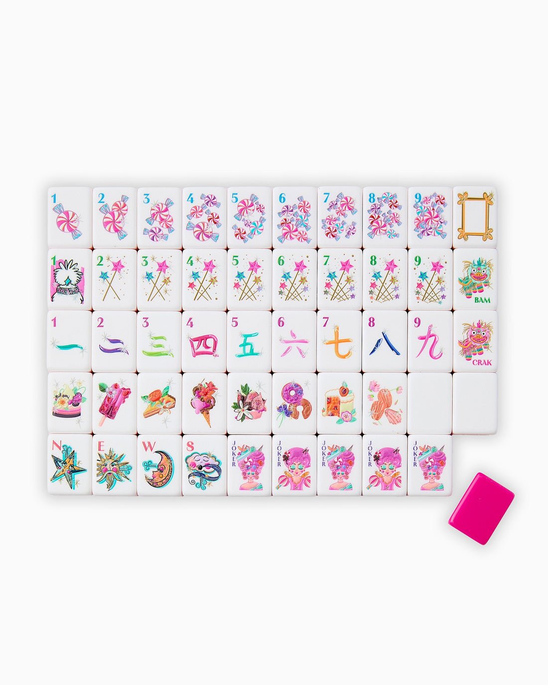 [Oh My Mahjong]  Glitterville Mahjong Tiles
