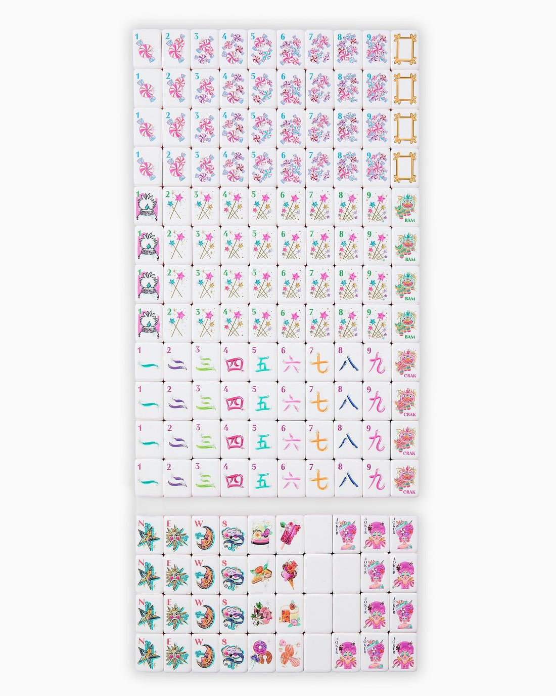 [Oh My Mahjong]  Glitterville Mahjong Tiles