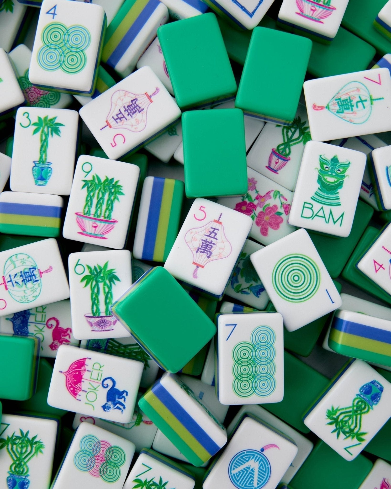 [Oh My Mahjong] Jasmine Mahjong Tiles