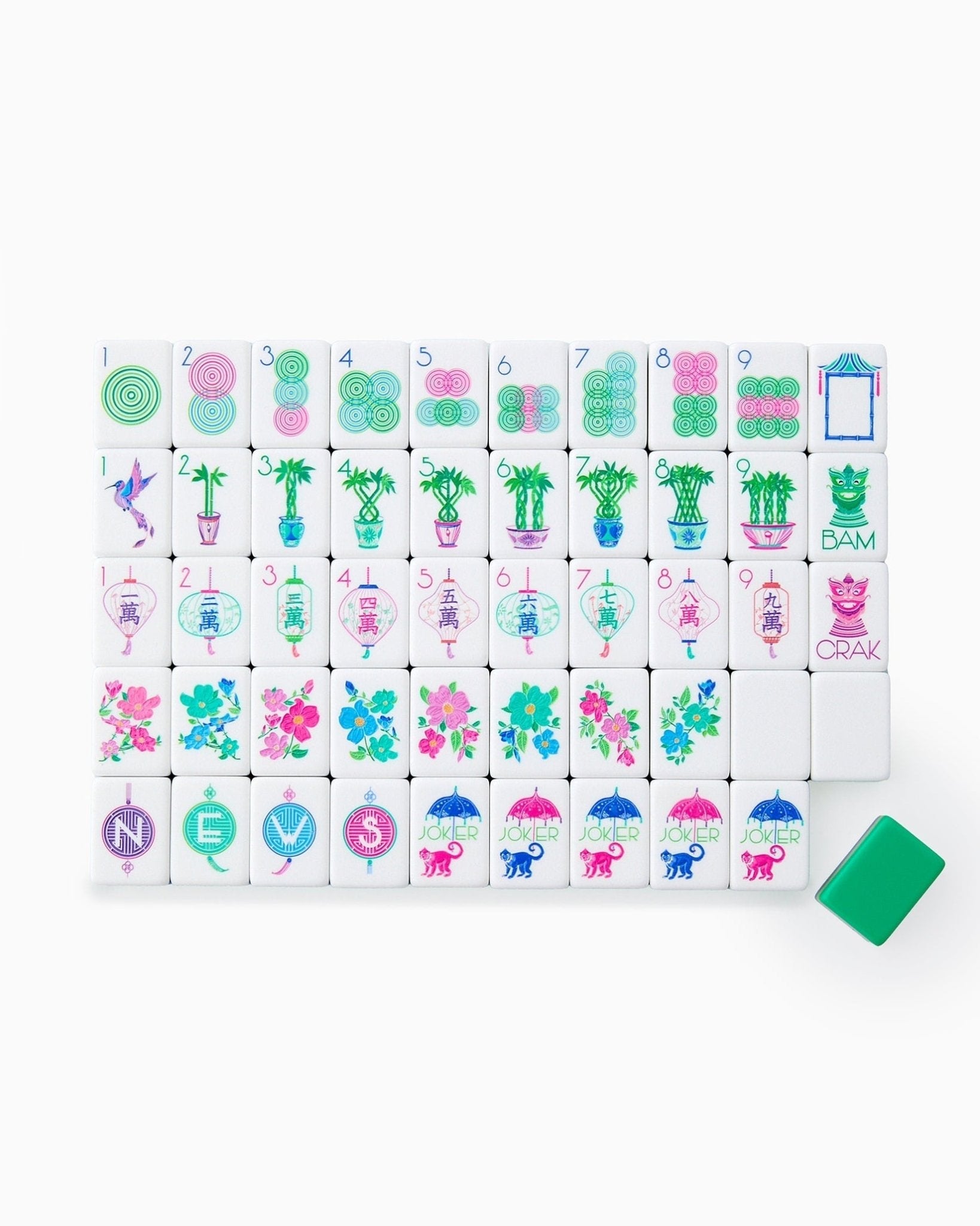 [Oh My Mahjong] Jasmine Mahjong Tiles
