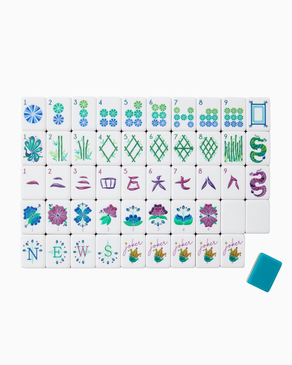[Oh My Mahjong]  Lagoon Mahjong Tiles
