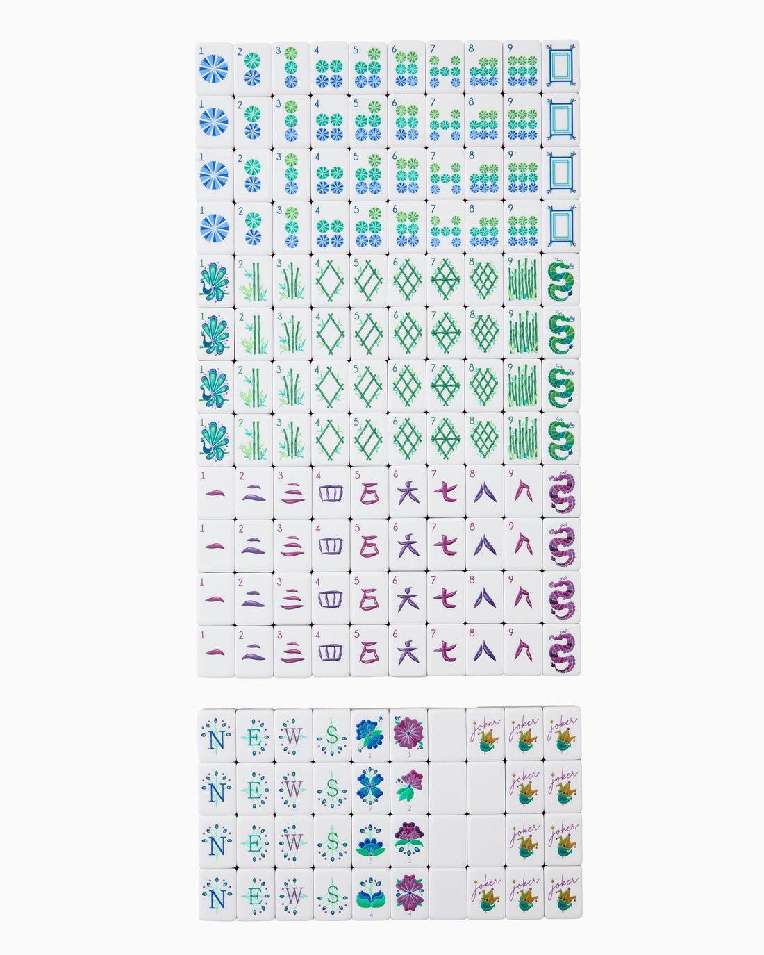 [Oh My Mahjong]  Lagoon Mahjong Tiles