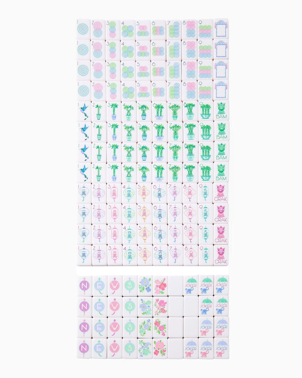 [Oh My Mahjong] Luminaire Mahjong Tiles