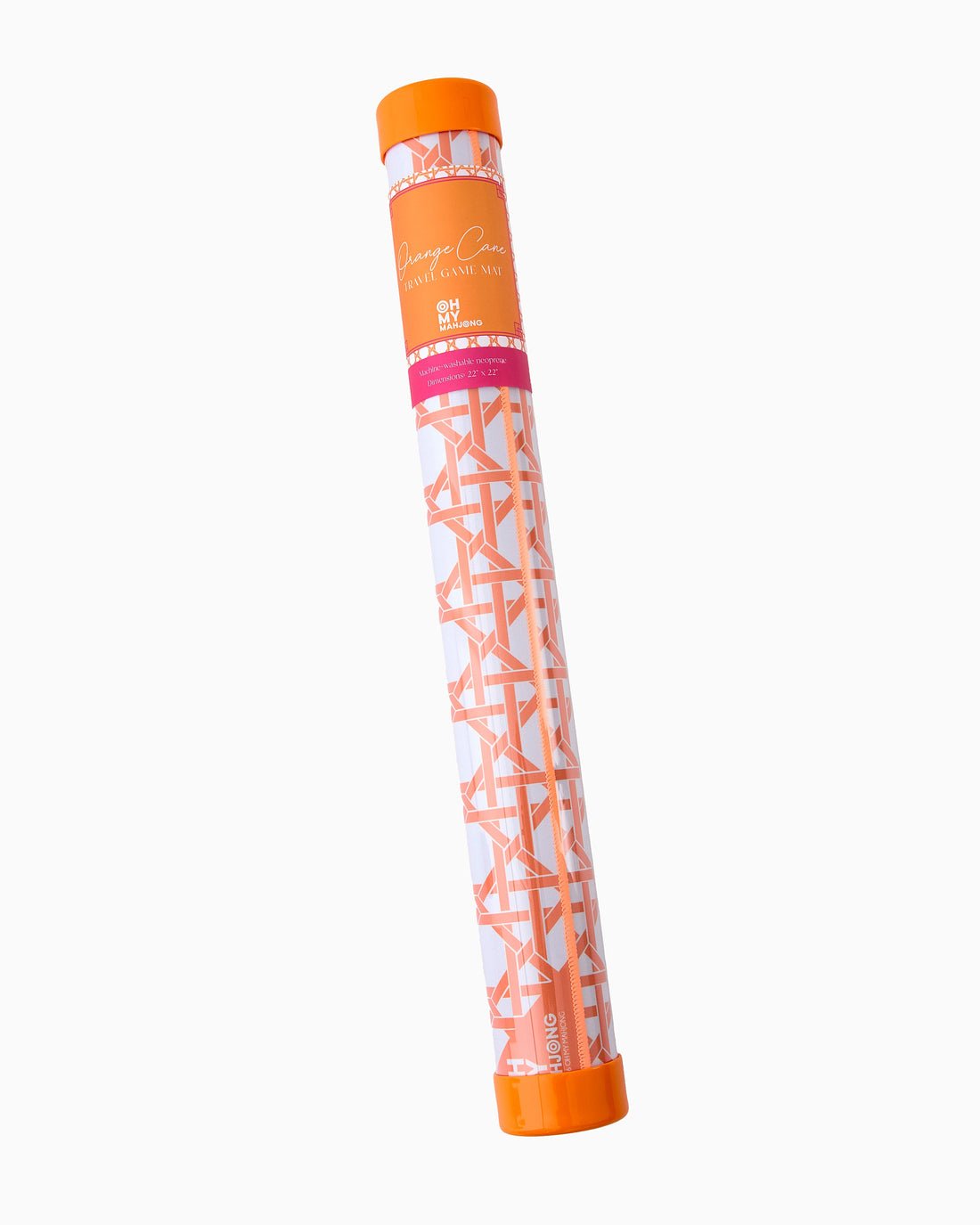 [Oh My Mahjong] Mini Orange Cane Mahjong Mat