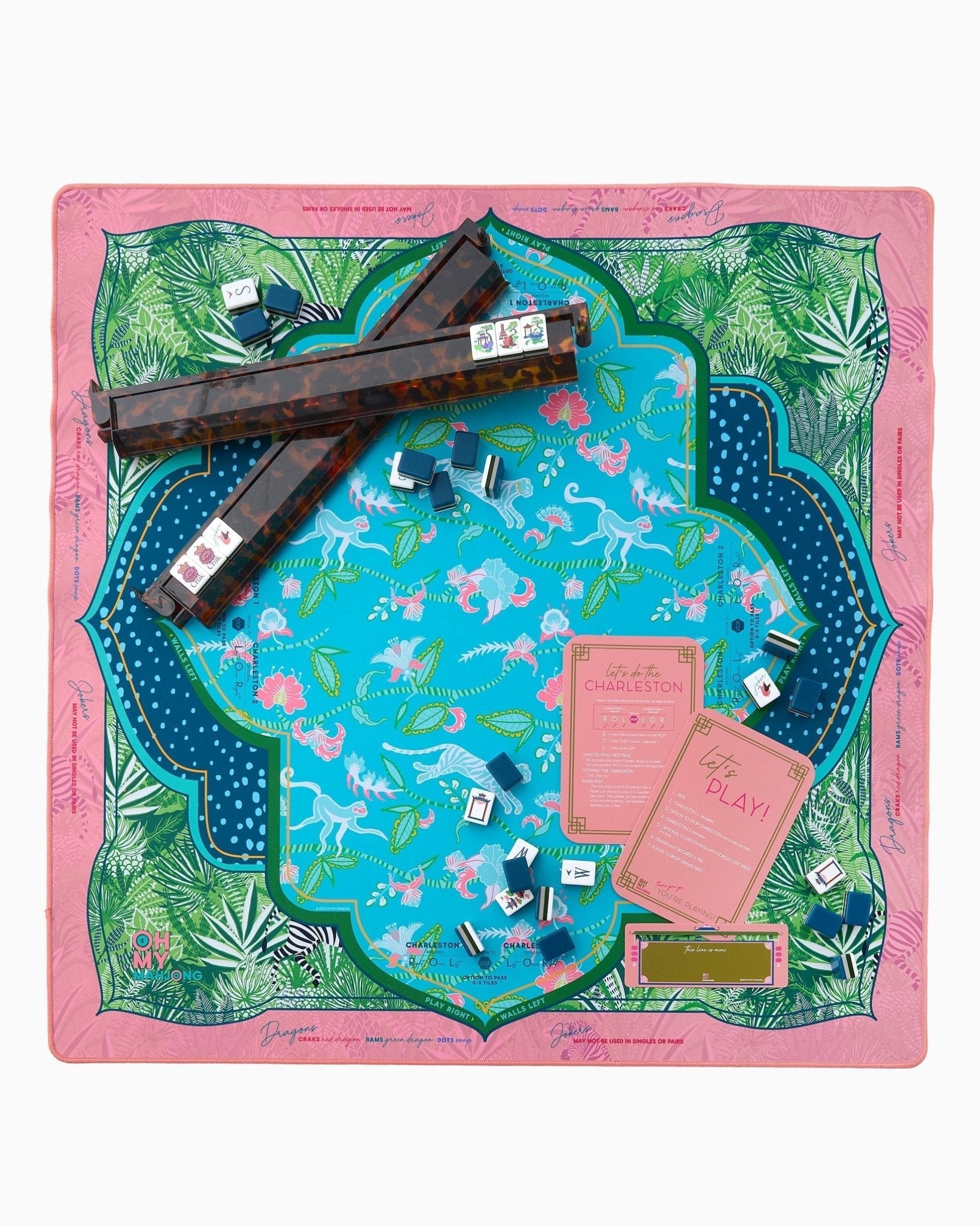 [Oh My Mahjong] Serengeti Mahjong Mat in Tube
