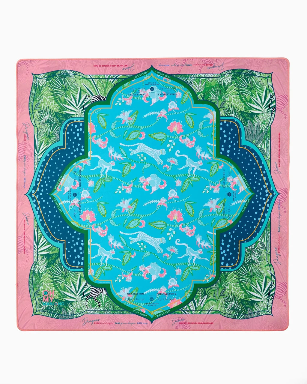 [Oh My Mahjong] Serengeti Mahjong Mat in Tube
