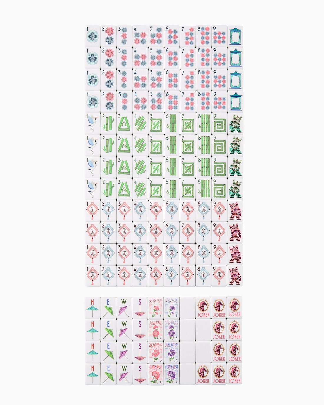 [Oh My Mahjong] Solara Mahjong Tiles