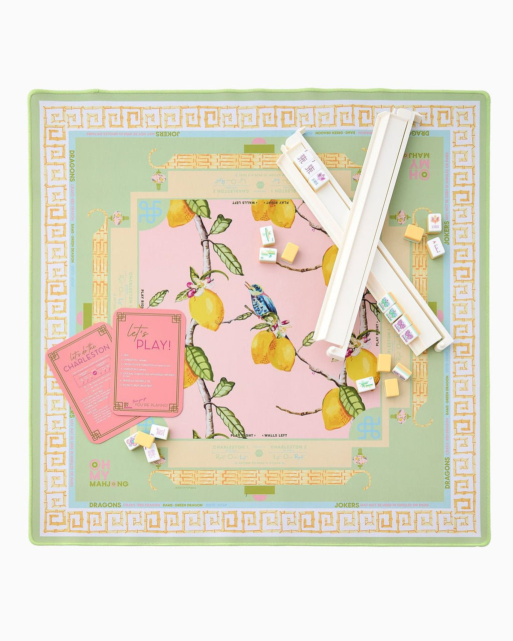 [Oh My Mahjong] The Citrus Songbird Mahjong Mat in Tube