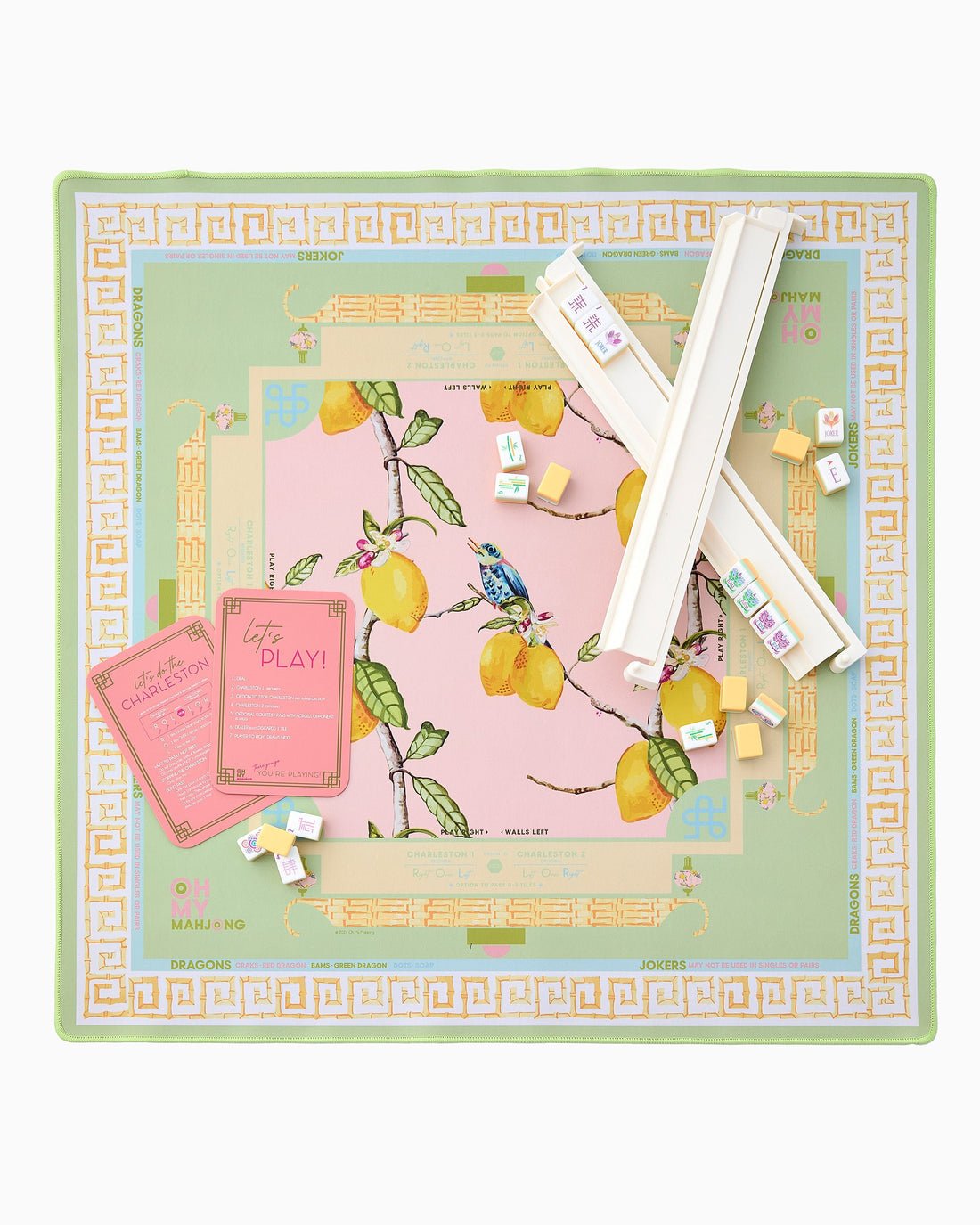 [Oh My Mahjong] The Citrus Songbird Mahjong Mat in Tube
