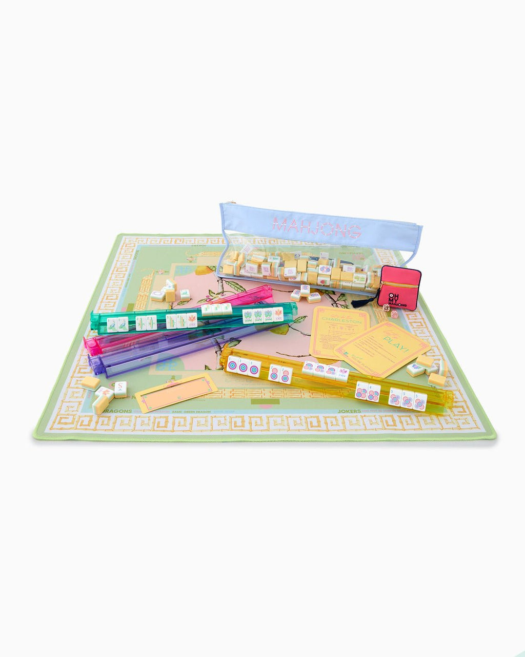 [Oh My Mahjong] The Citrus Songbird Mahjong Mat in Tube
