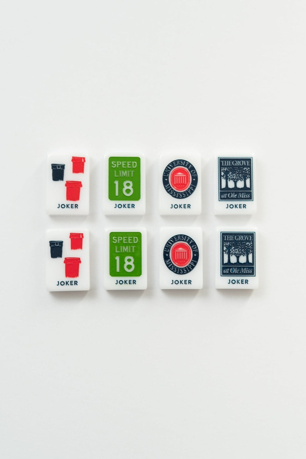 Ole Miss® University of Mississippi® Mahjong Tiles