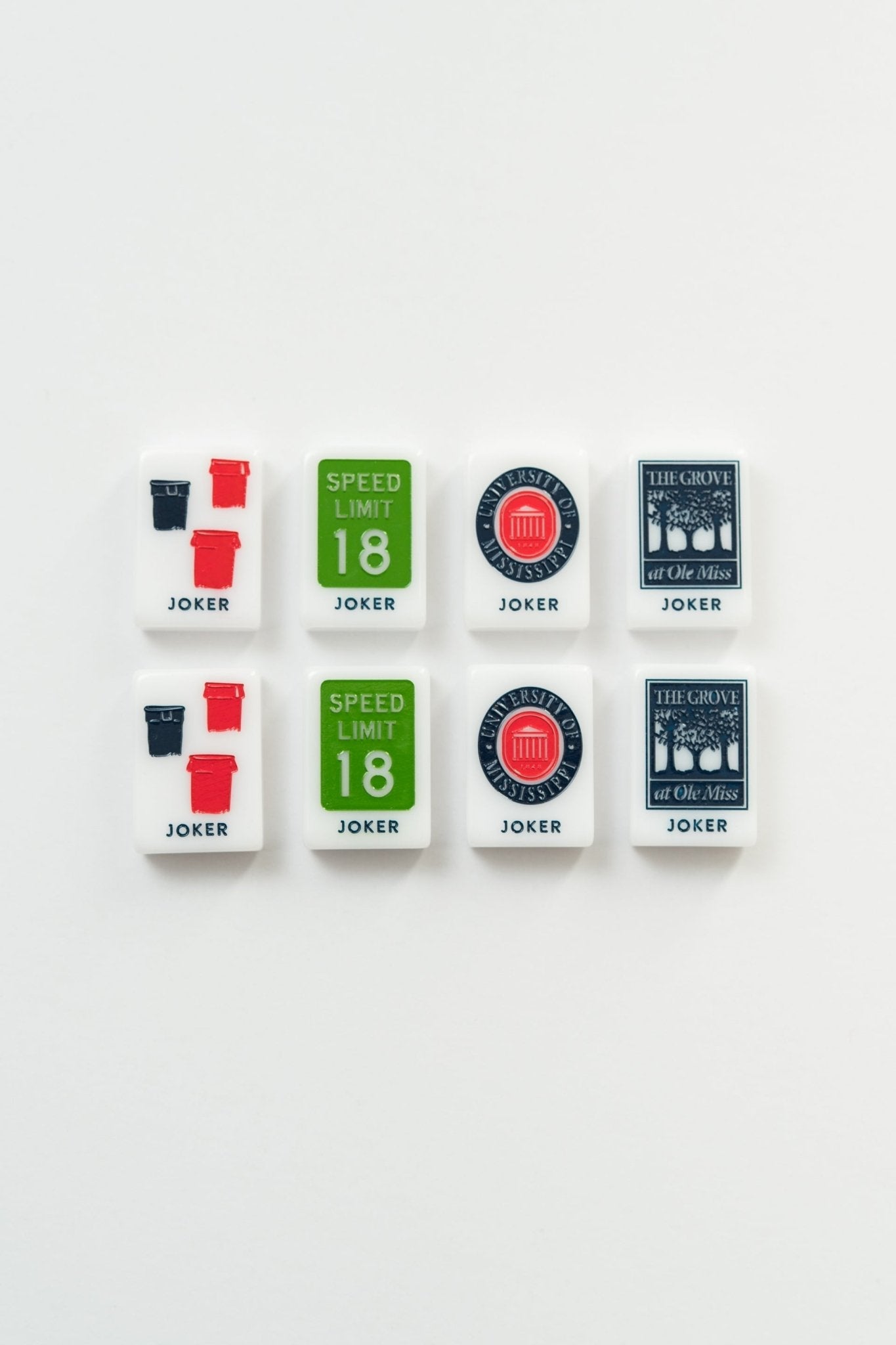 Ole Miss® University of Mississippi® Mahjong Tiles