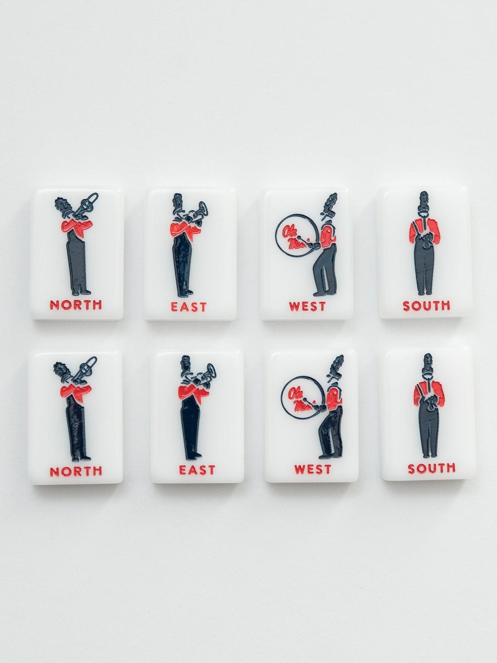 Ole Miss® University of Mississippi® Mahjong Tiles