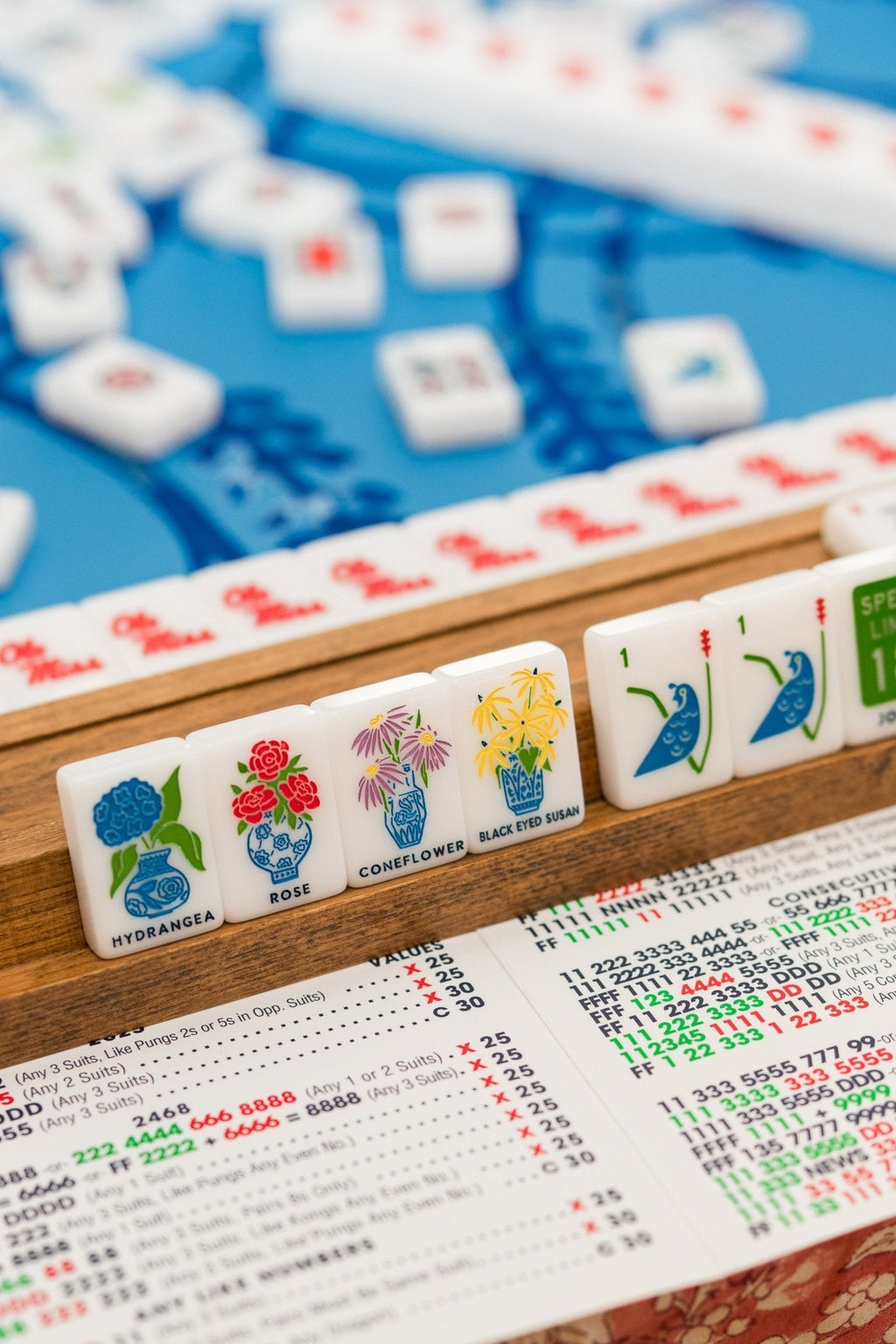 Ole Miss® University of Mississippi® Mahjong Tiles